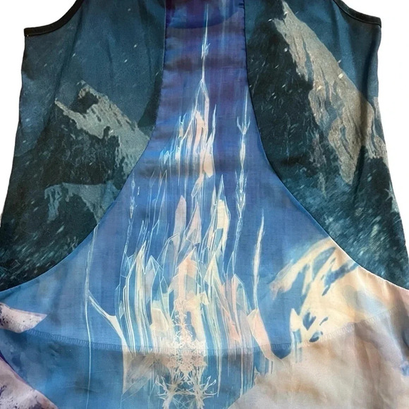Disney Frozen sequined Elsa tank top size M - Picture 4 of 5